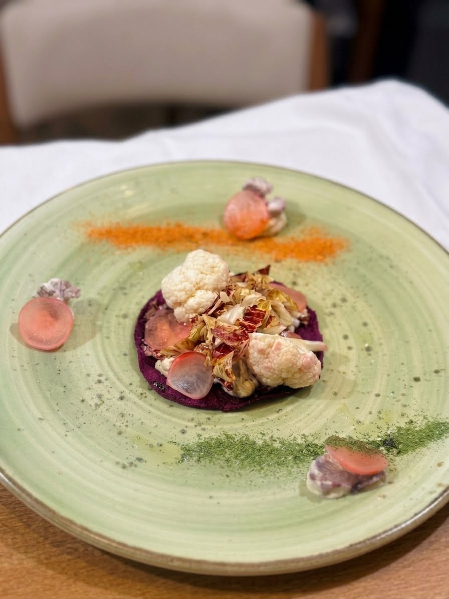 Raw-veg: cavolfiore e radicchio
